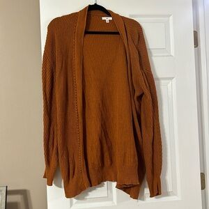 BP Burnt Orange Cardigan